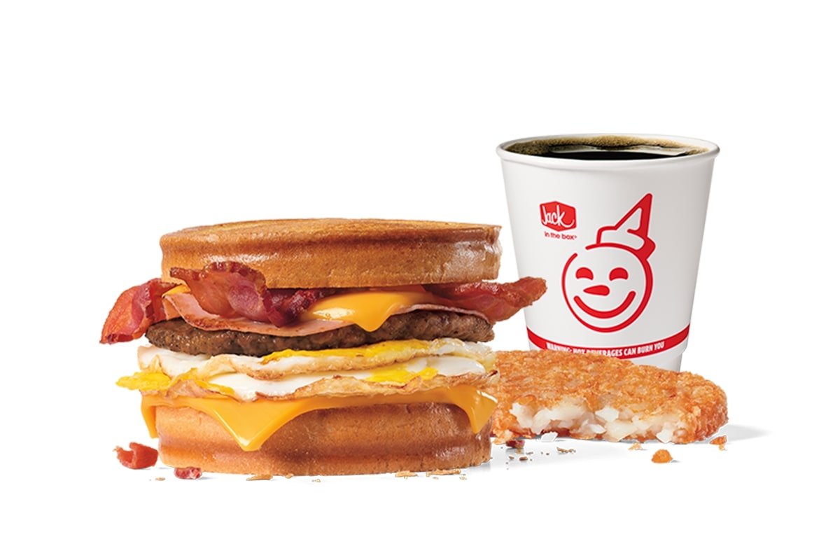 Loaded Breakfast Sandwich Combo