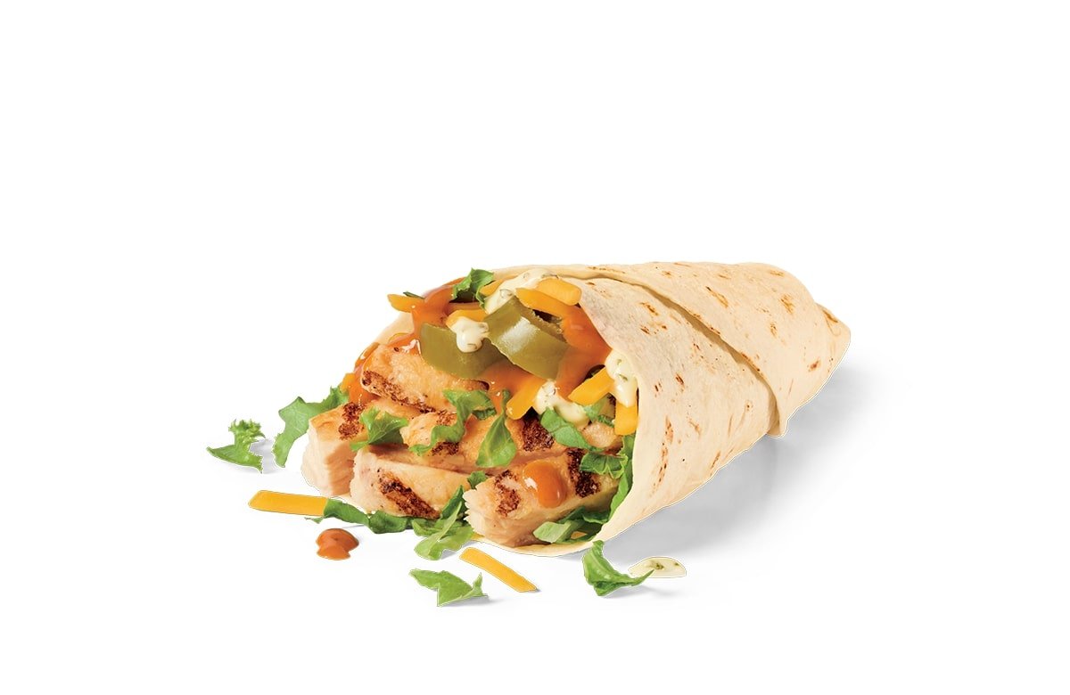 Spicy Grilled Jack Wrap